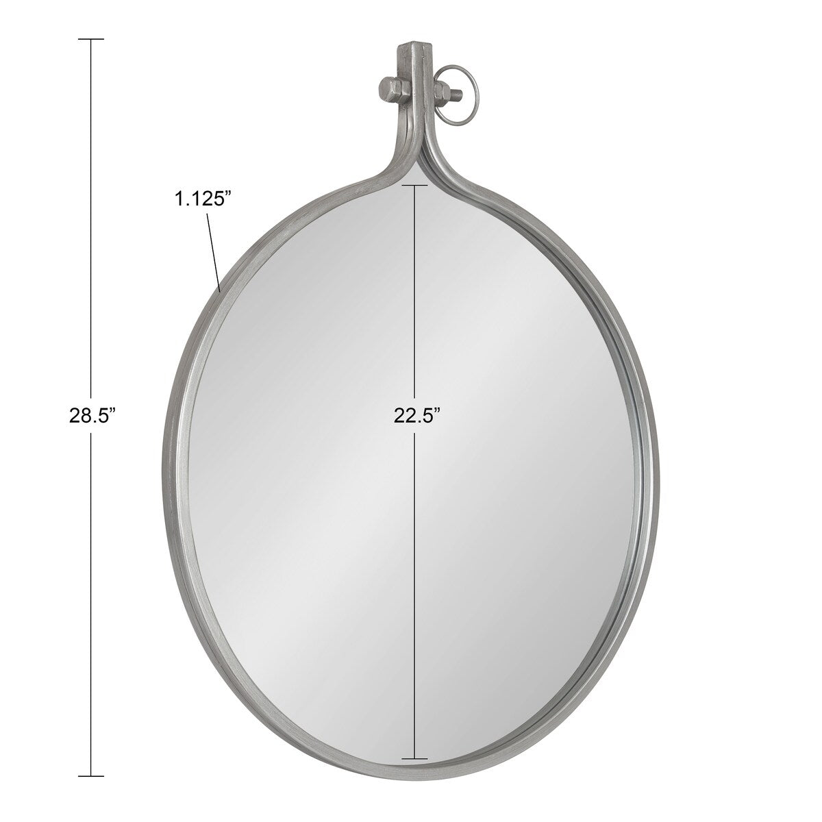 Miroir mural rond Kate et Laurel Yitro
