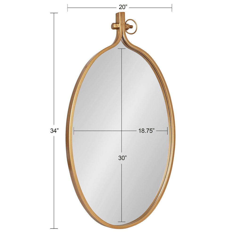 Miroir mural rond Kate et Laurel Yitro