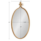 Miroir mural rond Kate et Laurel Yitro