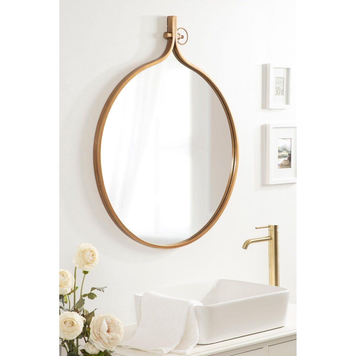Miroir mural rond Kate et Laurel Yitro