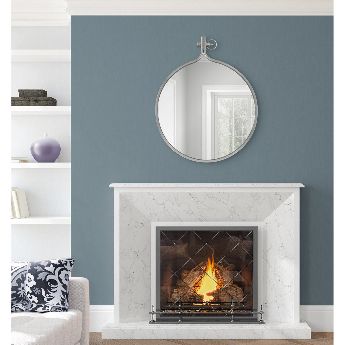 Miroir mural rond Kate et Laurel Yitro