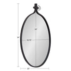Miroir mural rond Kate et Laurel Yitro