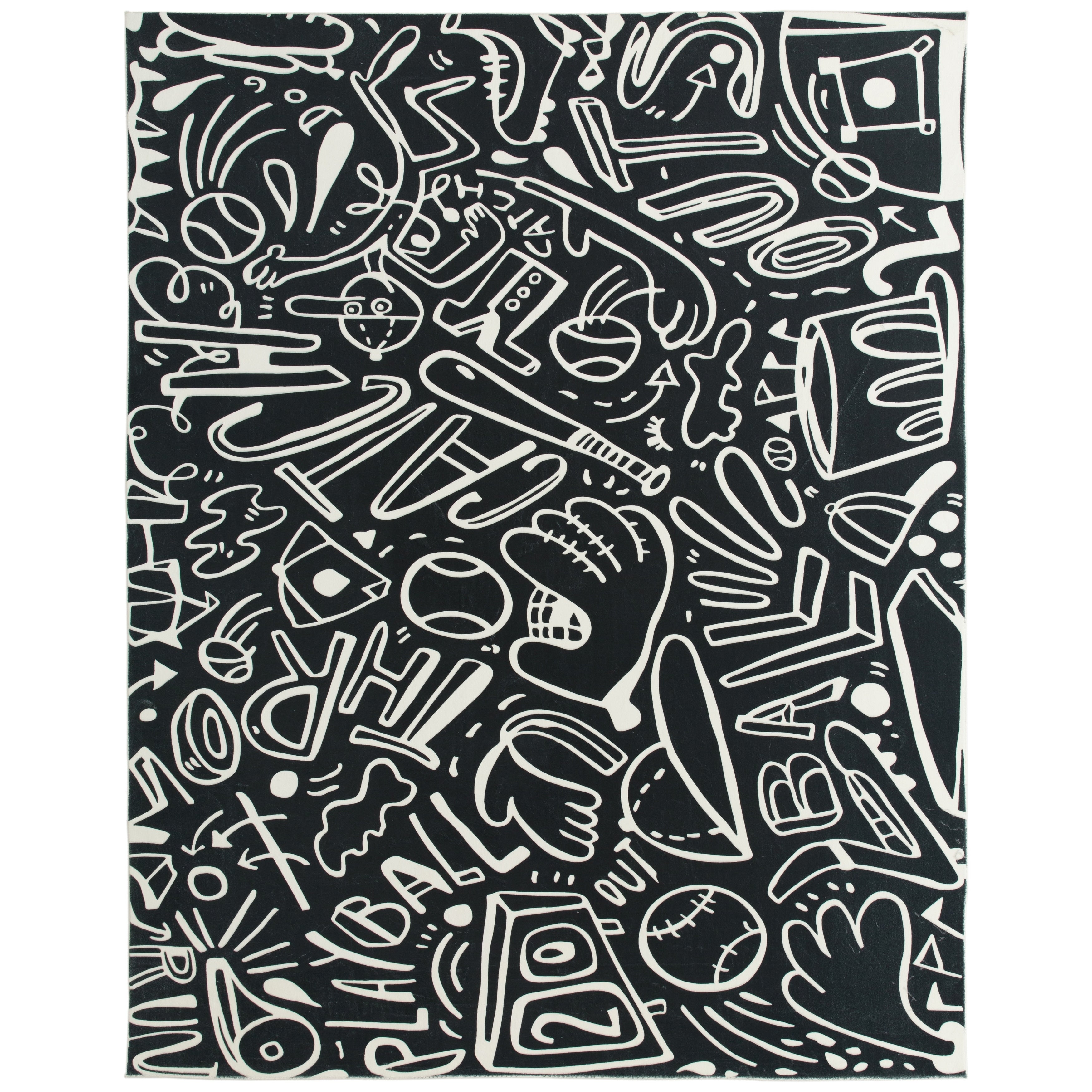 Tapis de baseball Katie Merz SPORTSGLYPHS