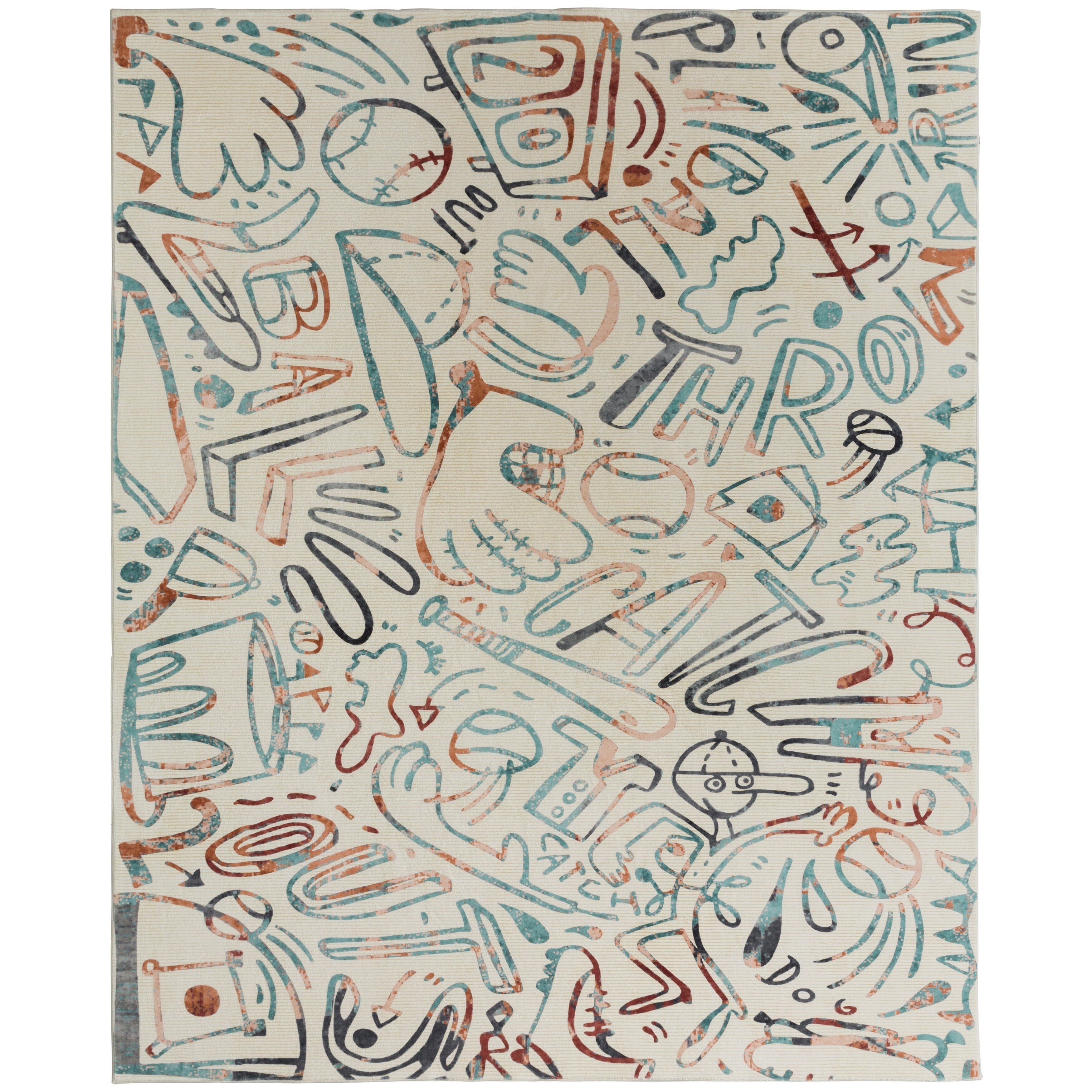 Tapis de baseball Katie Merz SPORTSGLYPHS