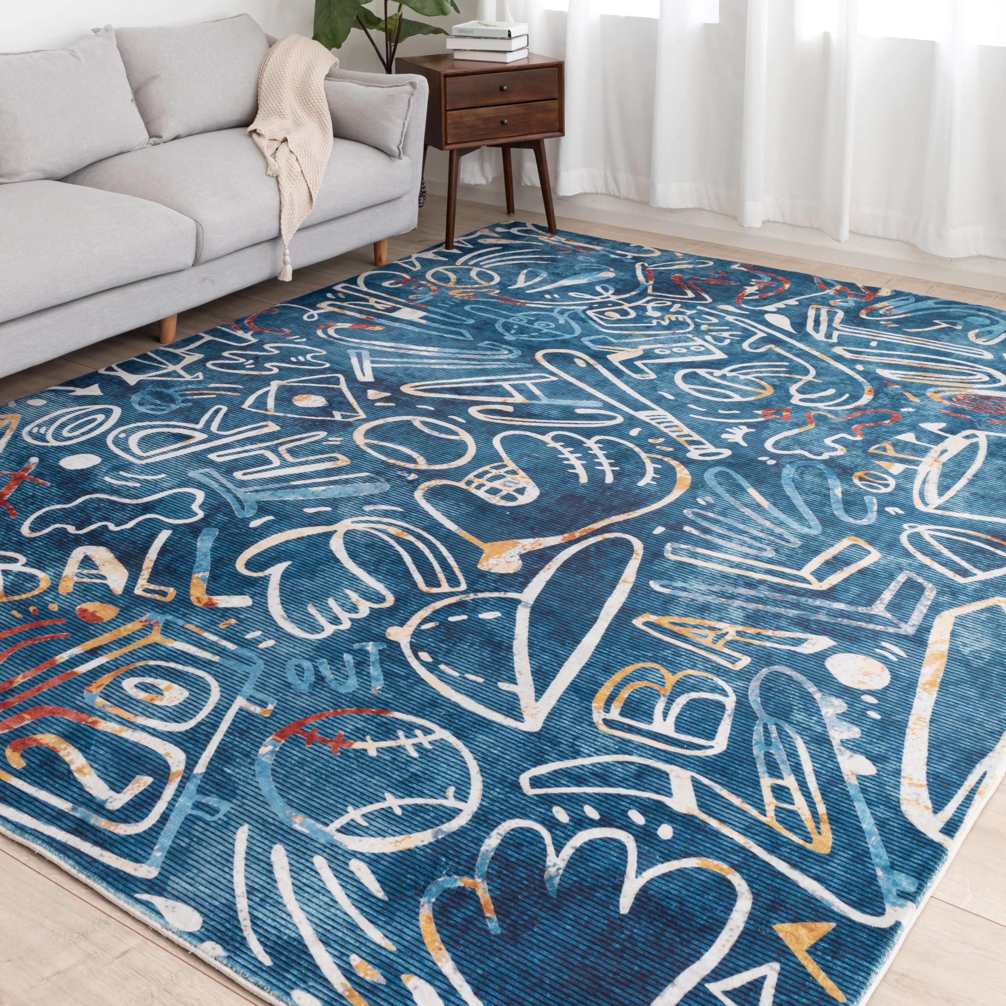 Tapis de baseball Katie Merz SPORTSGLYPHS