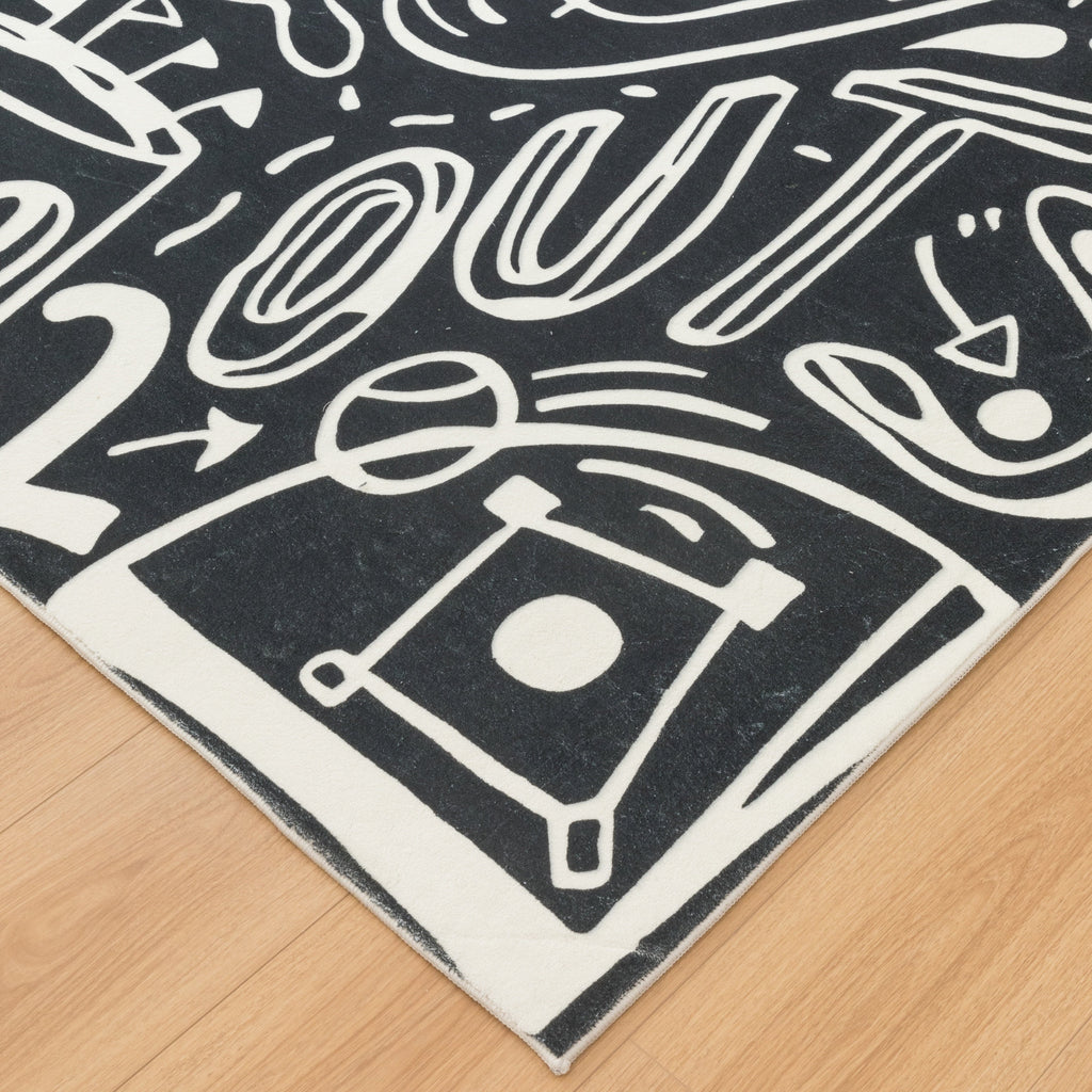 Tapis de baseball Katie Merz SPORTSGLYPHS