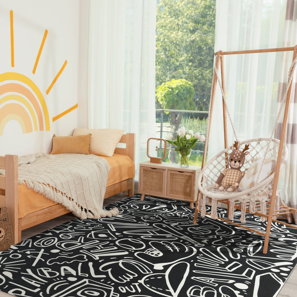 Tapis de baseball Katie Merz SPORTSGLYPHS