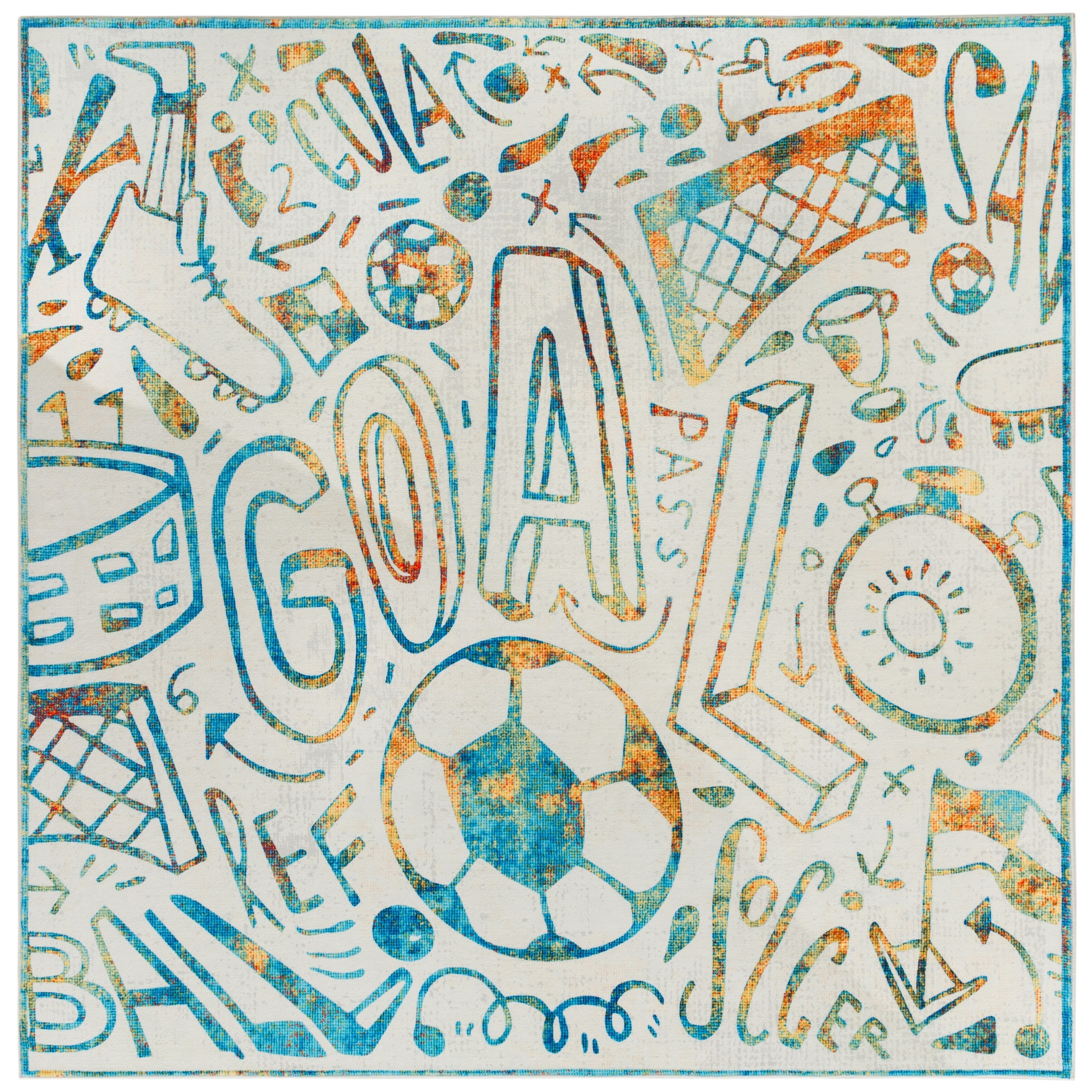 Tapis de football Katie Merz SPORTSGLYPHS