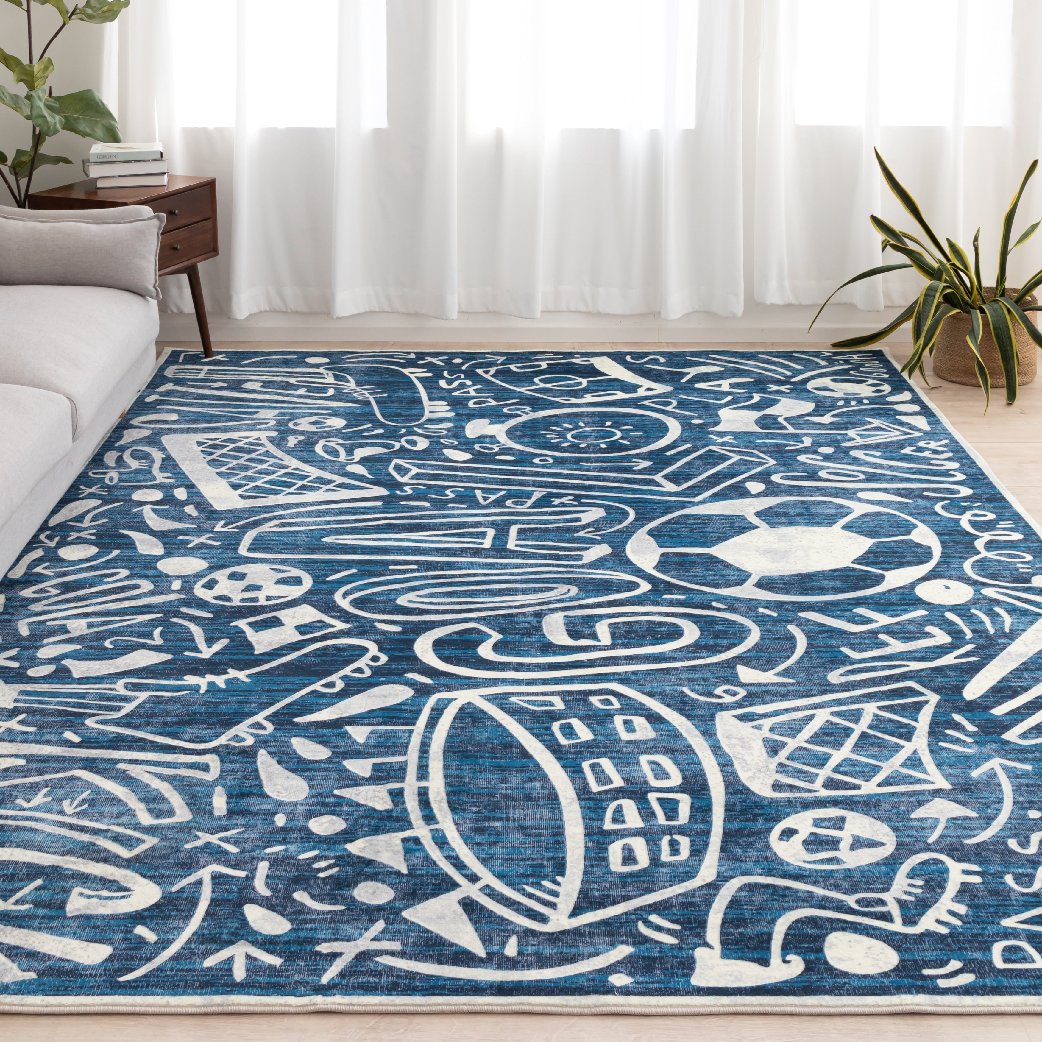 Tapis de football Katie Merz SPORTSGLYPHS