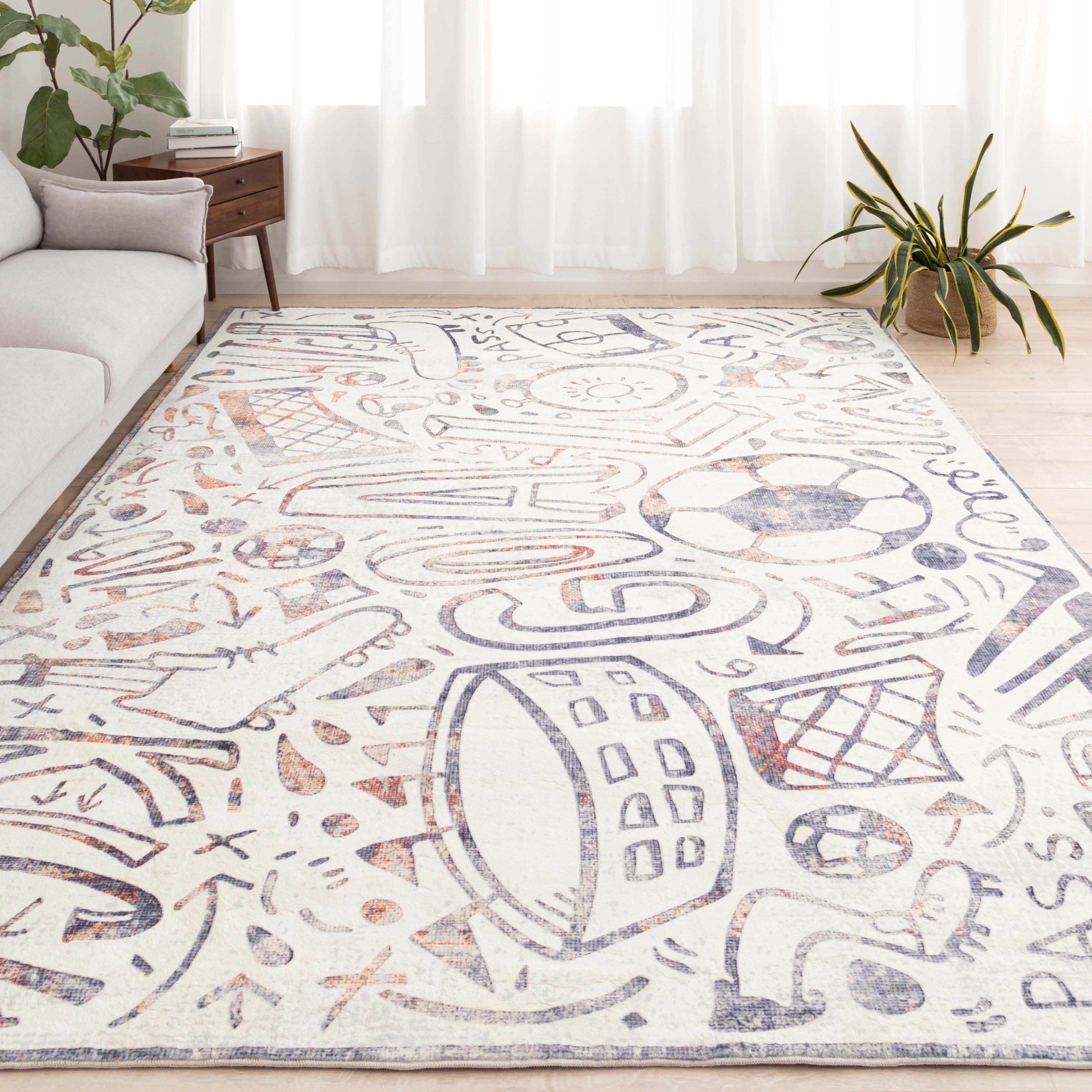 Tapis de football Katie Merz SPORTSGLYPHS