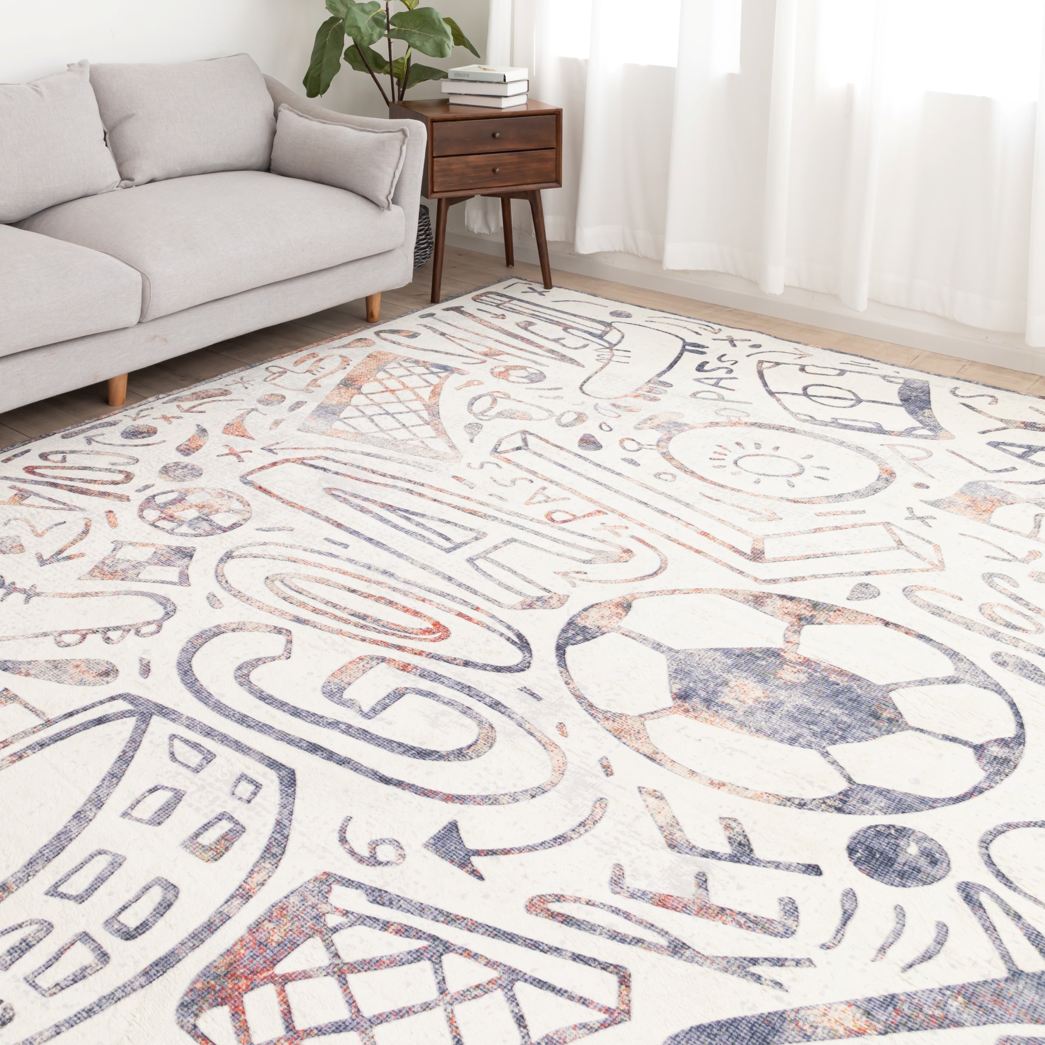 Tapis de football Katie Merz SPORTSGLYPHS