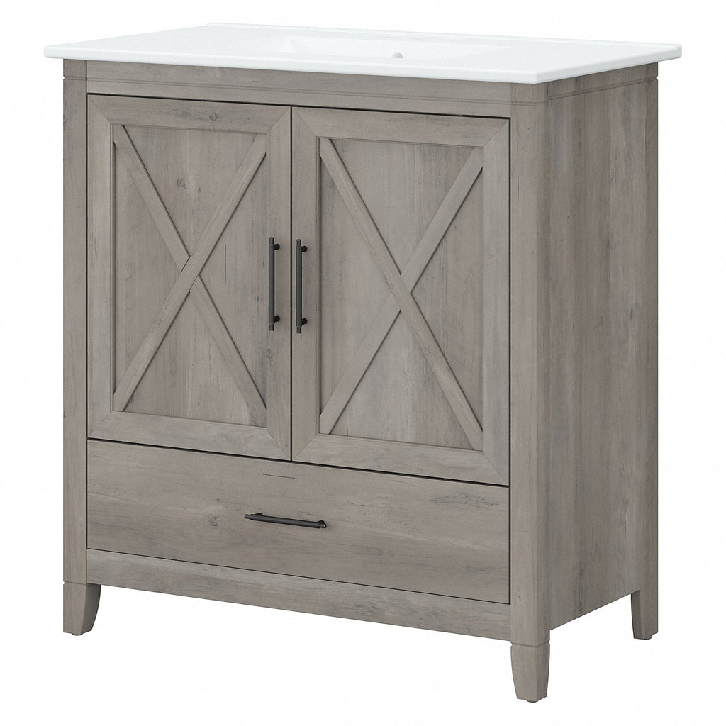Meuble-lavabo Key West 32 L avec lavabo par Bush Furniture