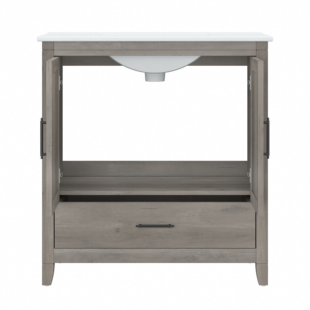 Meuble-lavabo Key West 32 L avec lavabo par Bush Furniture