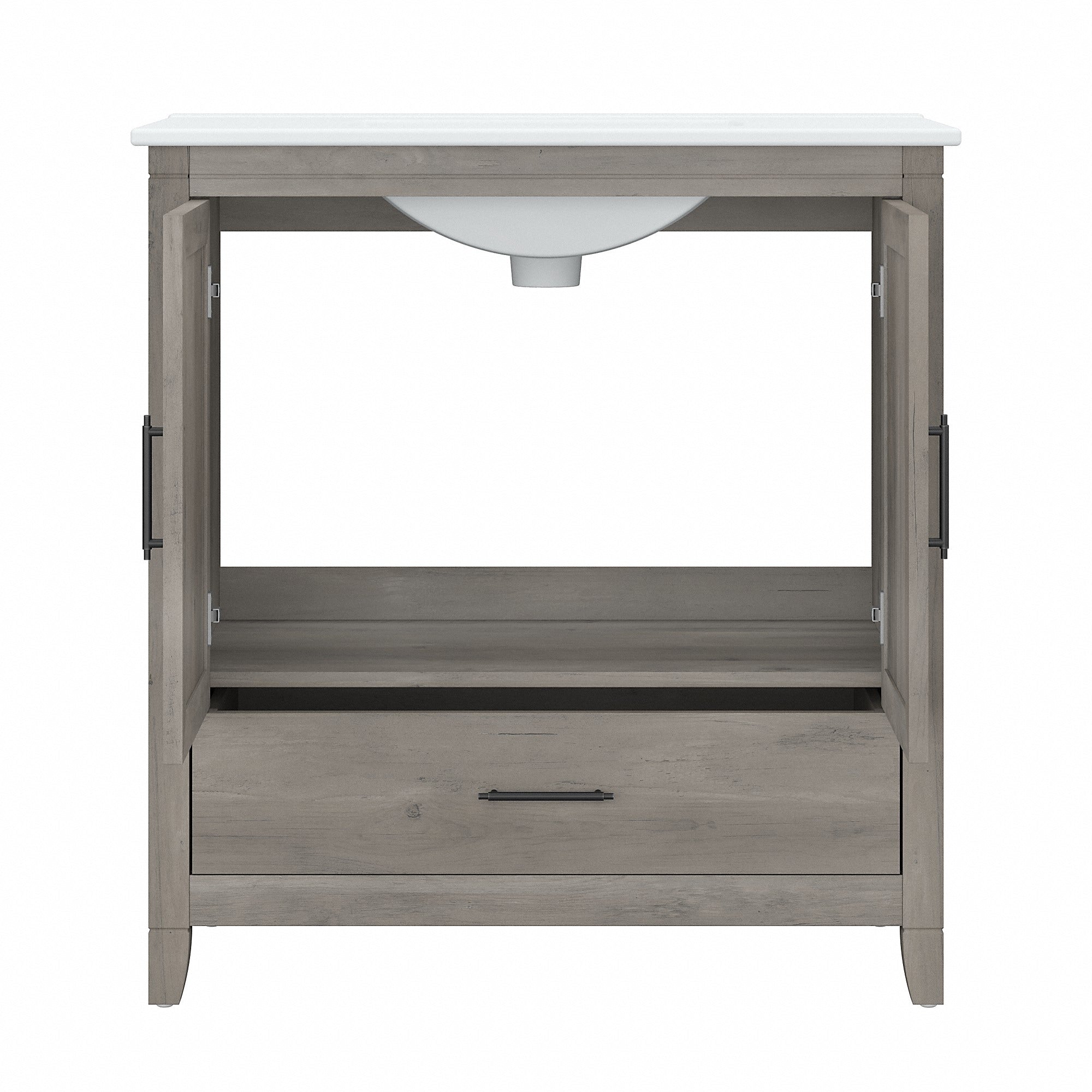 Meuble-lavabo Key West 32 L avec lavabo par Bush Furniture