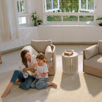 Chaise pivotante Khloe pour meubles de jardin en bois