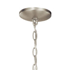 Lustre Kichler Lighting Ania à 6 lumières en nickel brossé