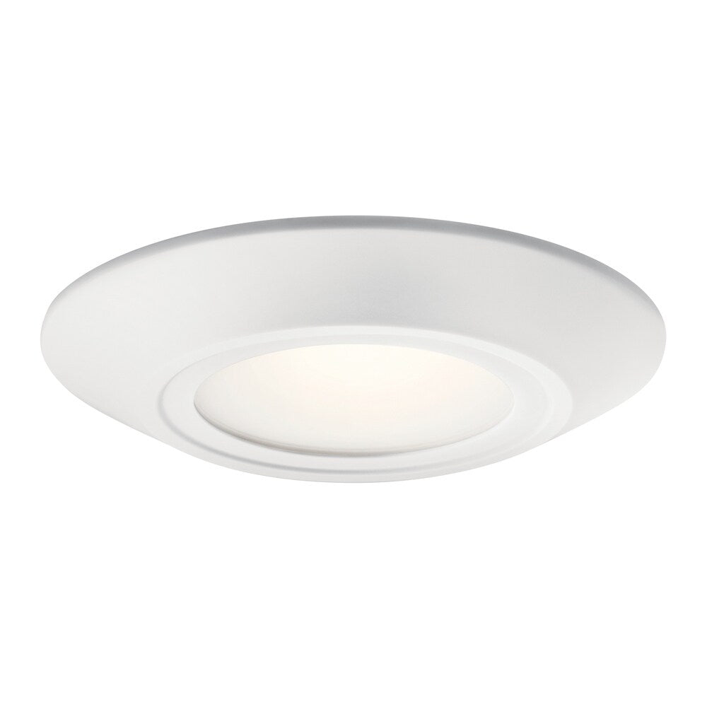 Spot LED Kichler Lighting Horizon 3 000 K à diffuseur en verre blanc