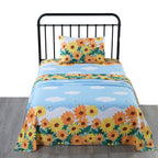 Drap en coton pour enfants, drap simple ou double, drap de lit pour filles, SH018