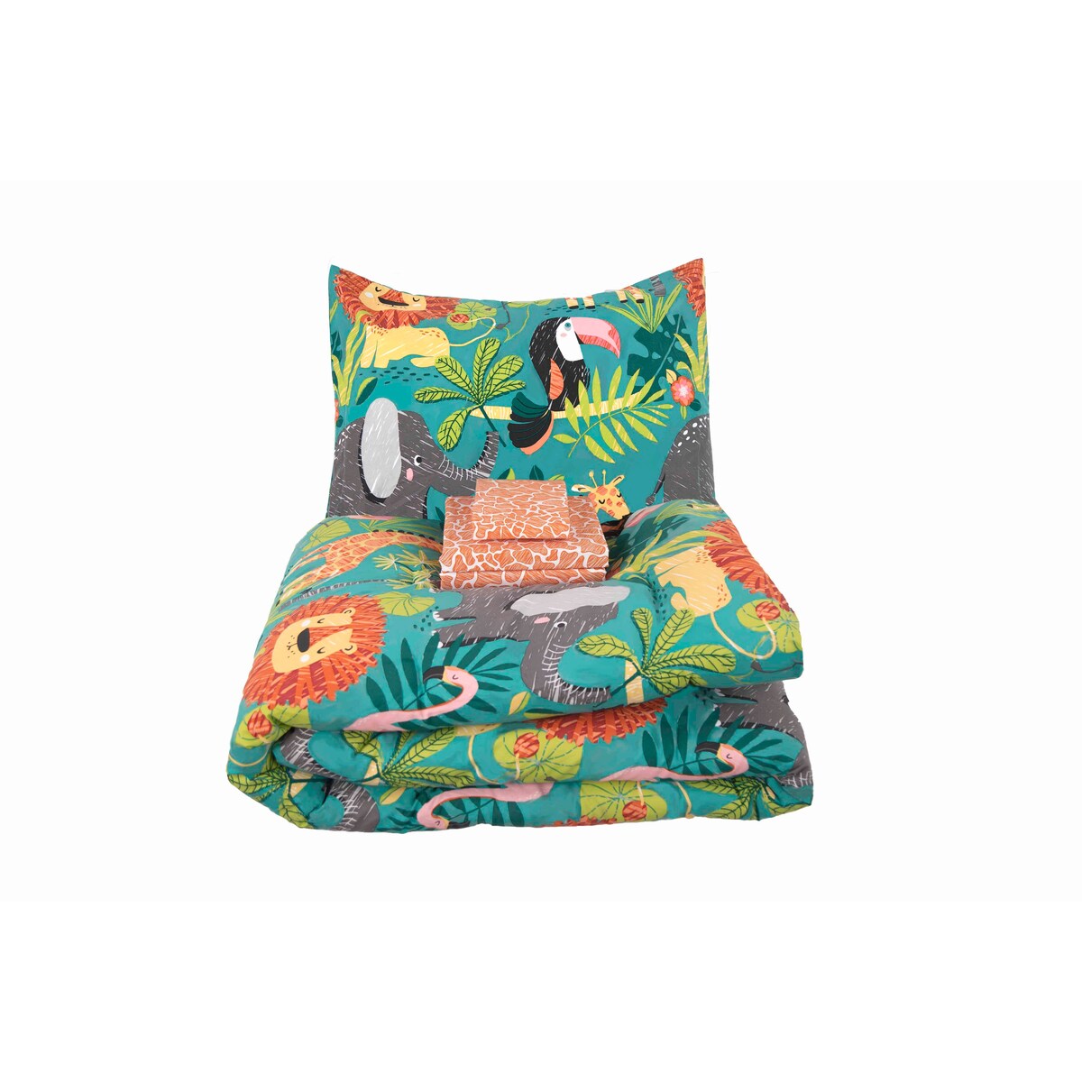 Lit dans un sac Kidz Mix Jungle Safari, jumeau
