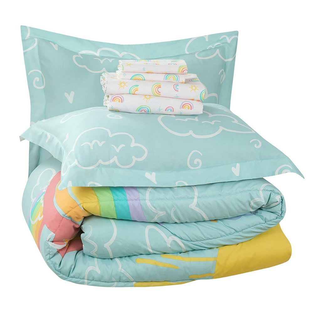 Lit dans un sac Kidz Mix Rainbow Clouds