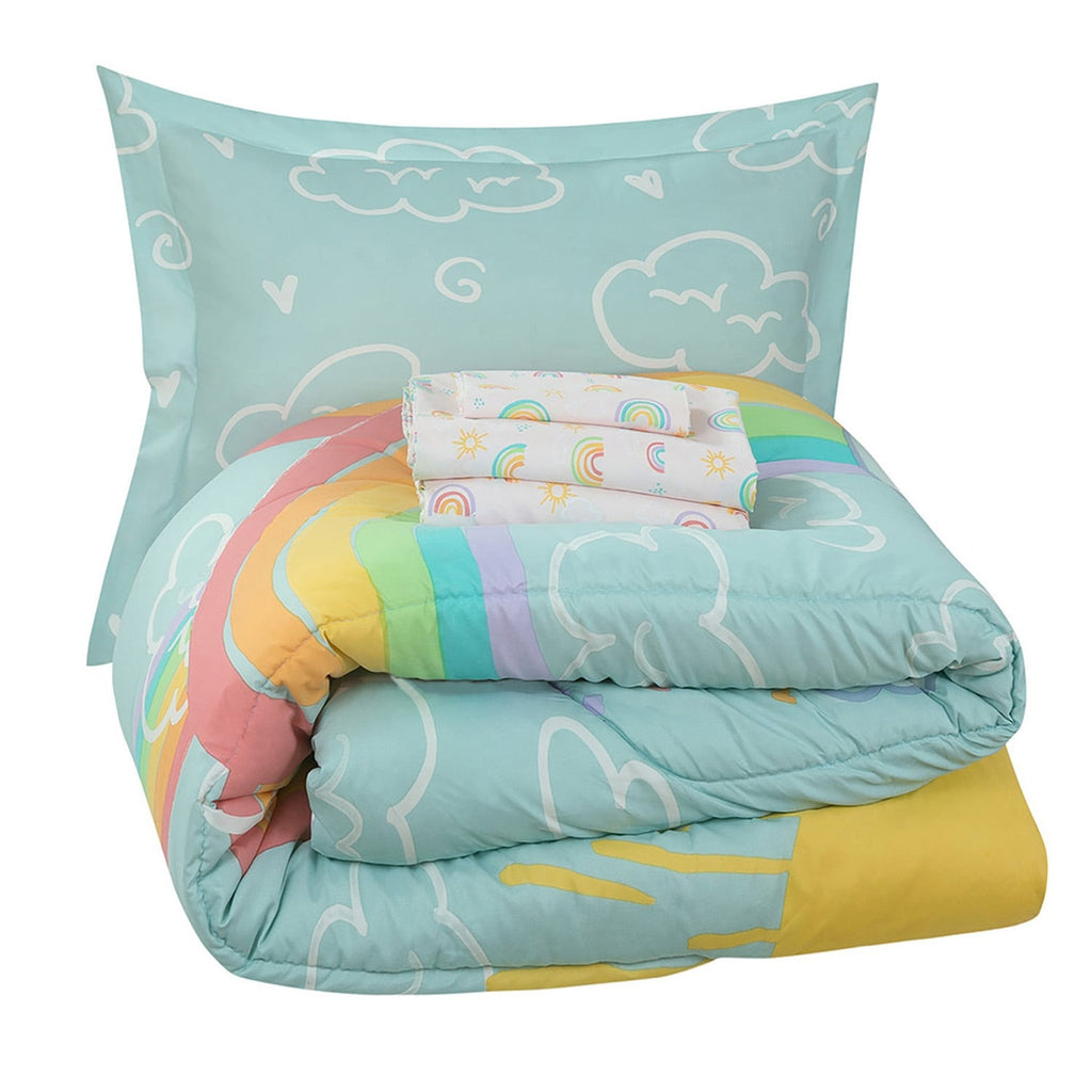 Lit dans un sac Kidz Mix Rainbow Clouds