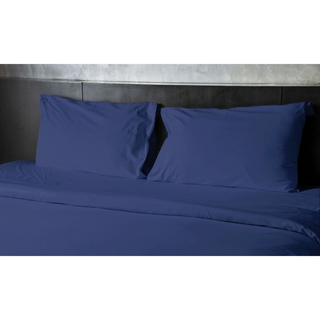 Parure de lit King Size Comfort 4 pièces 1800 fils - Draps extra doux et profonds
