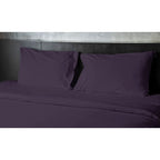 Parure de lit King Size Comfort 4 pièces 1800 fils - Draps extra doux et profonds