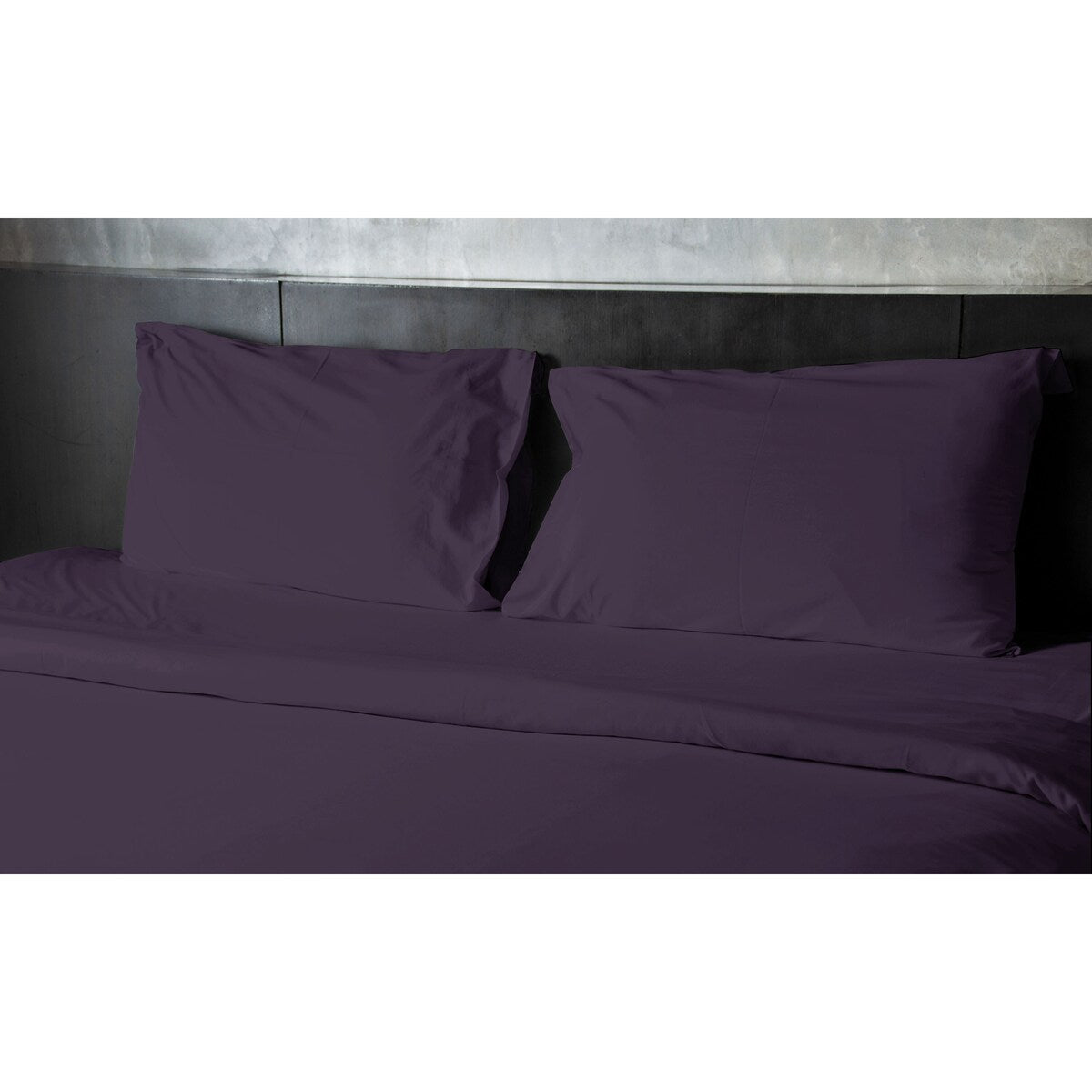 Parure de lit King Size Comfort 4 pièces 1800 fils - Draps extra doux et profonds