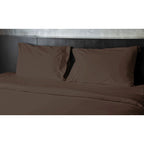 Parure de lit King Size Comfort 4 pièces 1800 fils - Draps extra doux et profonds