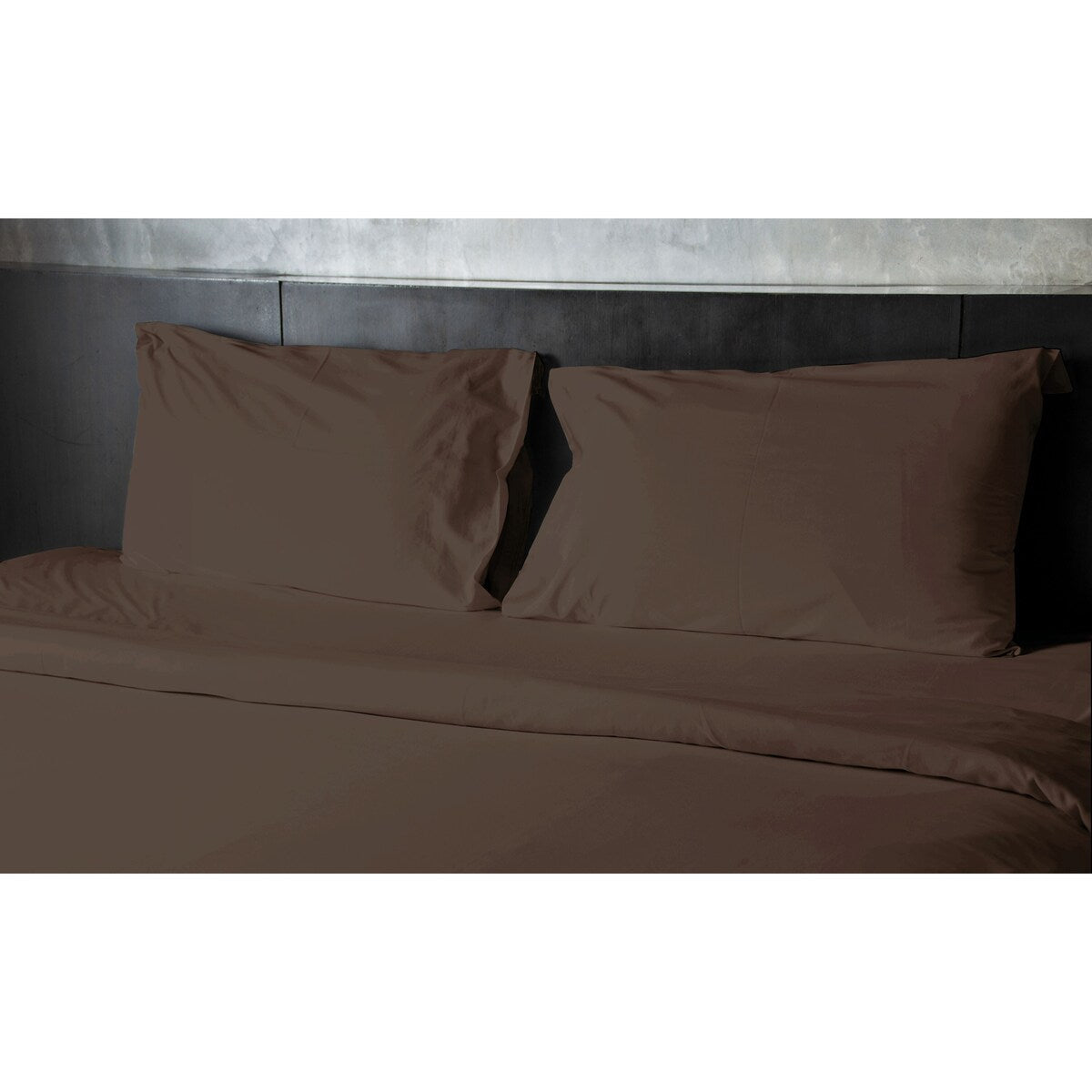 Parure de lit King Size Comfort 4 pièces 1800 fils - Draps extra doux et profonds