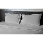 Parure de lit King Size Comfort 4 pièces 1800 fils - Draps extra doux et profonds