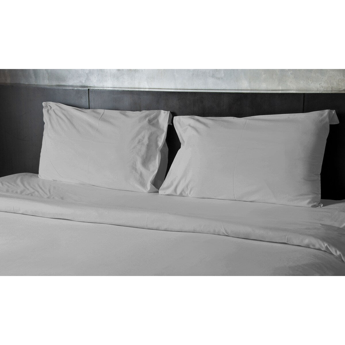 Parure de lit King Size Comfort 4 pièces 1800 fils - Draps extra doux et profonds
