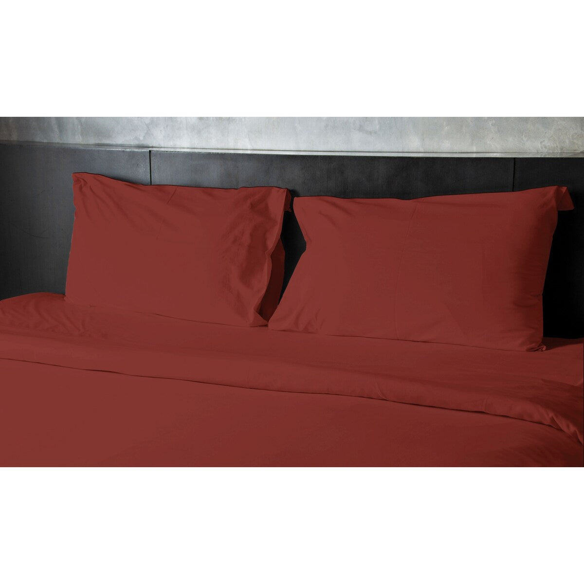 Parure de lit King Size Comfort 4 pièces 1800 fils - Draps extra doux et profonds