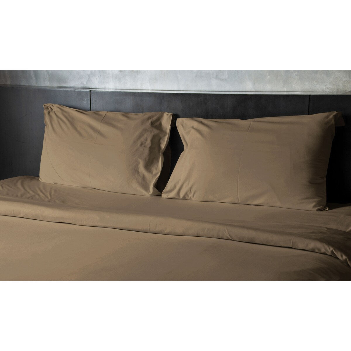 Parure de lit King Size Comfort 4 pièces 1800 fils - Draps extra doux et profonds