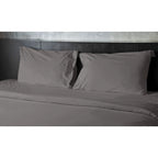 Parure de lit King Size Comfort 4 pièces 1800 fils - Draps extra doux et profonds