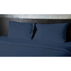 Parure de lit King Size Comfort 4 pièces 1800 fils - Draps extra doux et profonds