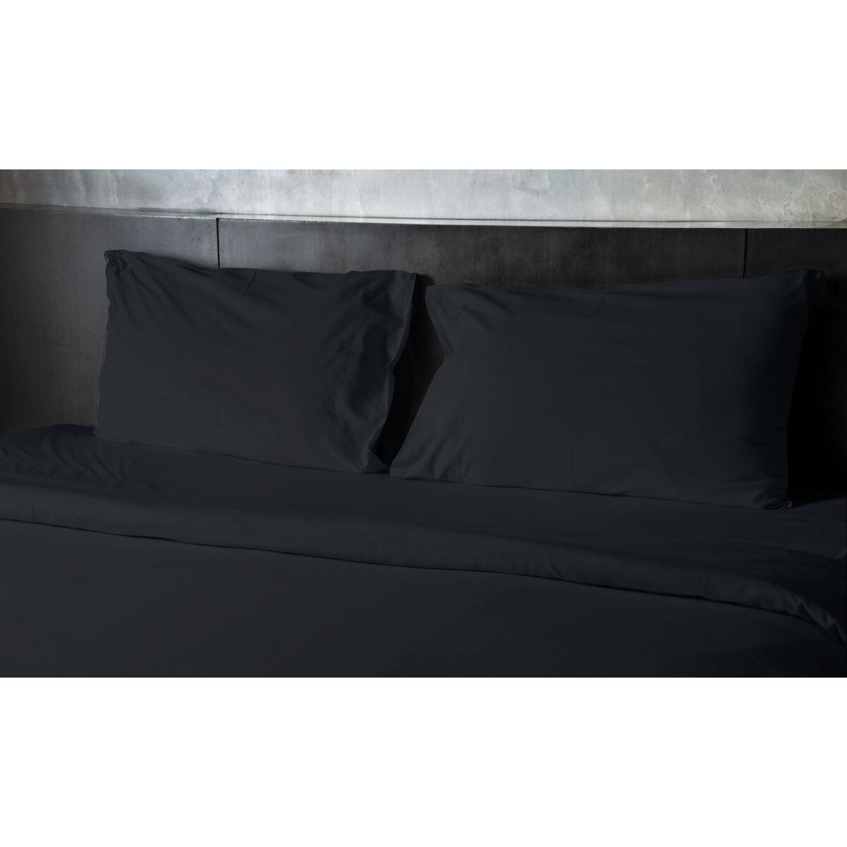 Parure de lit King Size Comfort 4 pièces 1800 fils - Draps extra doux et profonds