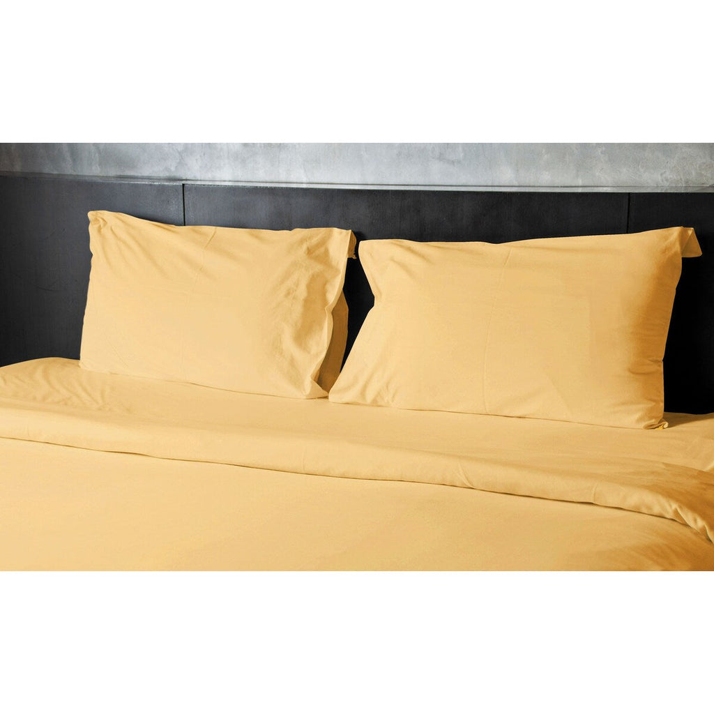 Parure de lit King Size Comfort 4 pièces 1800 fils - Draps extra doux et profonds