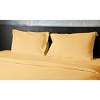 Parure de lit King Size Comfort 4 pièces 1800 fils - Draps extra doux et profonds
