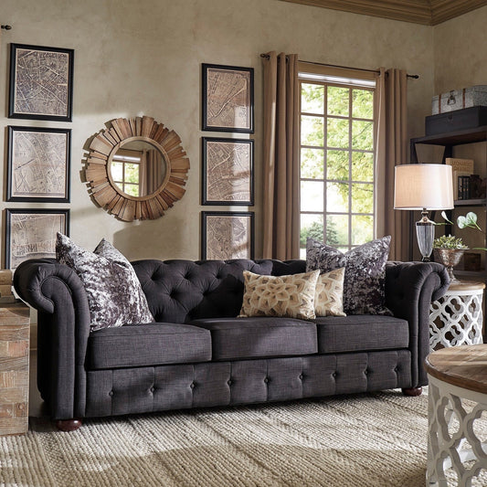 Canapé Chesterfield capitonné Knightsbridge par iNSPIRE Q Artisan