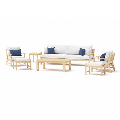 Ensemble de 8 canapés et fauteuils club d'extérieur Kooper en Sunbrella