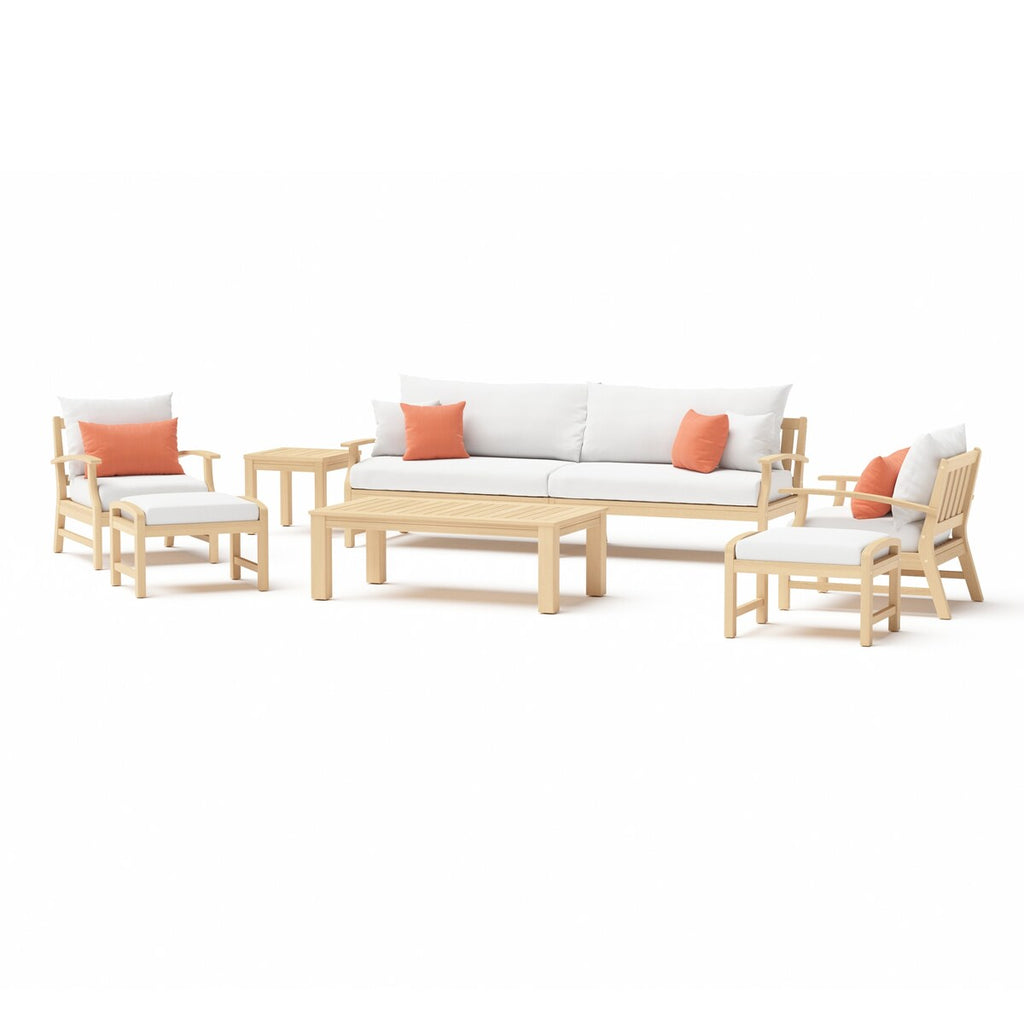 Ensemble de 8 canapés et fauteuils club d'extérieur Kooper en Sunbrella