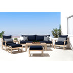 Ensemble de 8 canapés et fauteuils club d'extérieur Kooper en Sunbrella