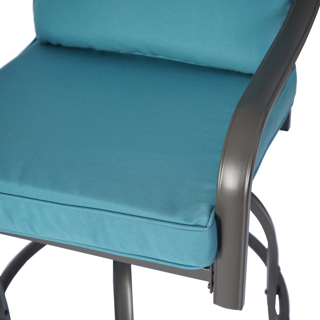 Ensemble de tabourets et chaises de bar pivotants hauts Kozyard Isabella