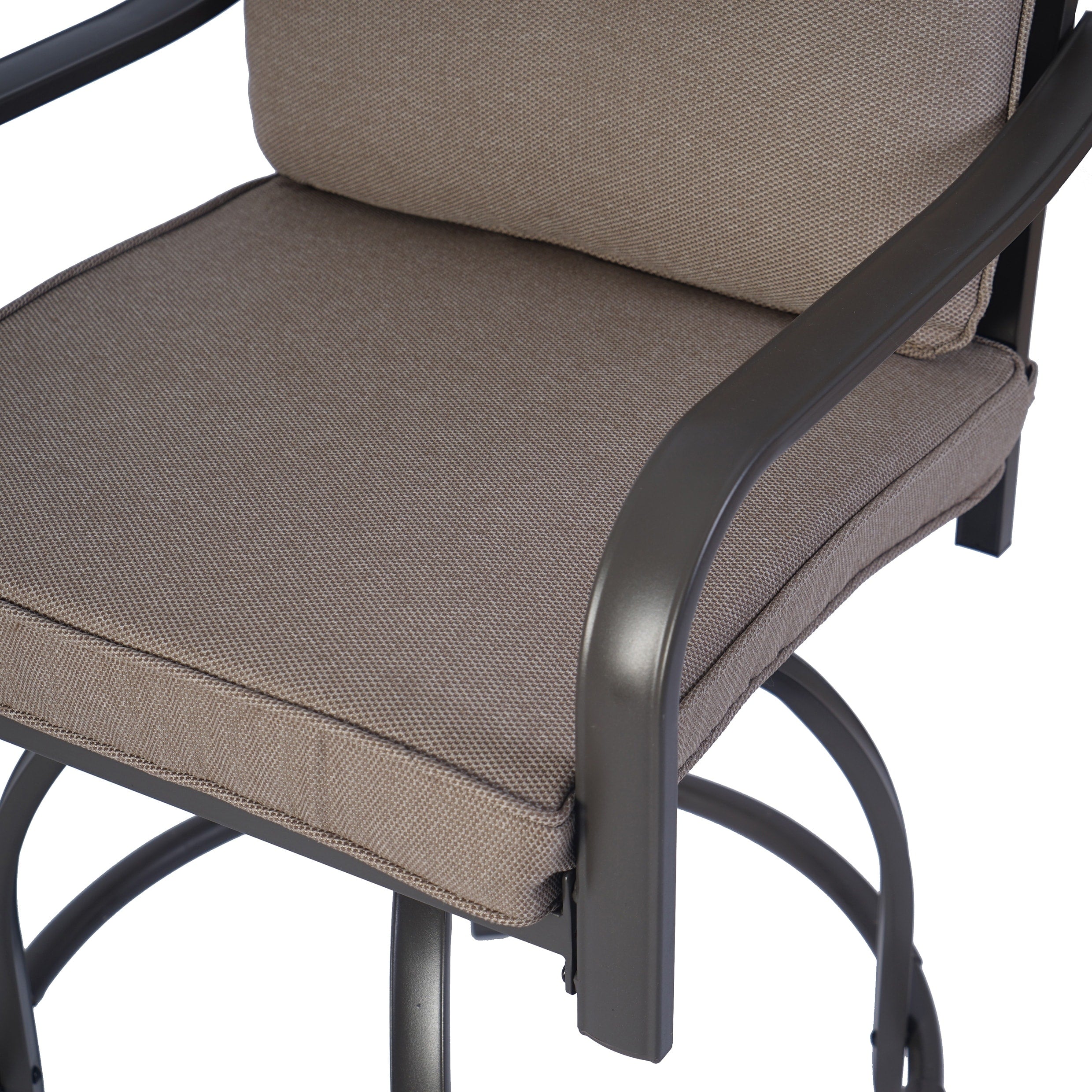 Ensemble de tabourets et chaises de bar pivotants hauts Kozyard Isabella