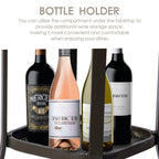 Table de bar haute pivotante Isabella de Kozyard