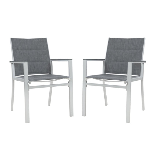 Chaises de salle à manger d'extérieur Kozyard Villa (lot de 2)
