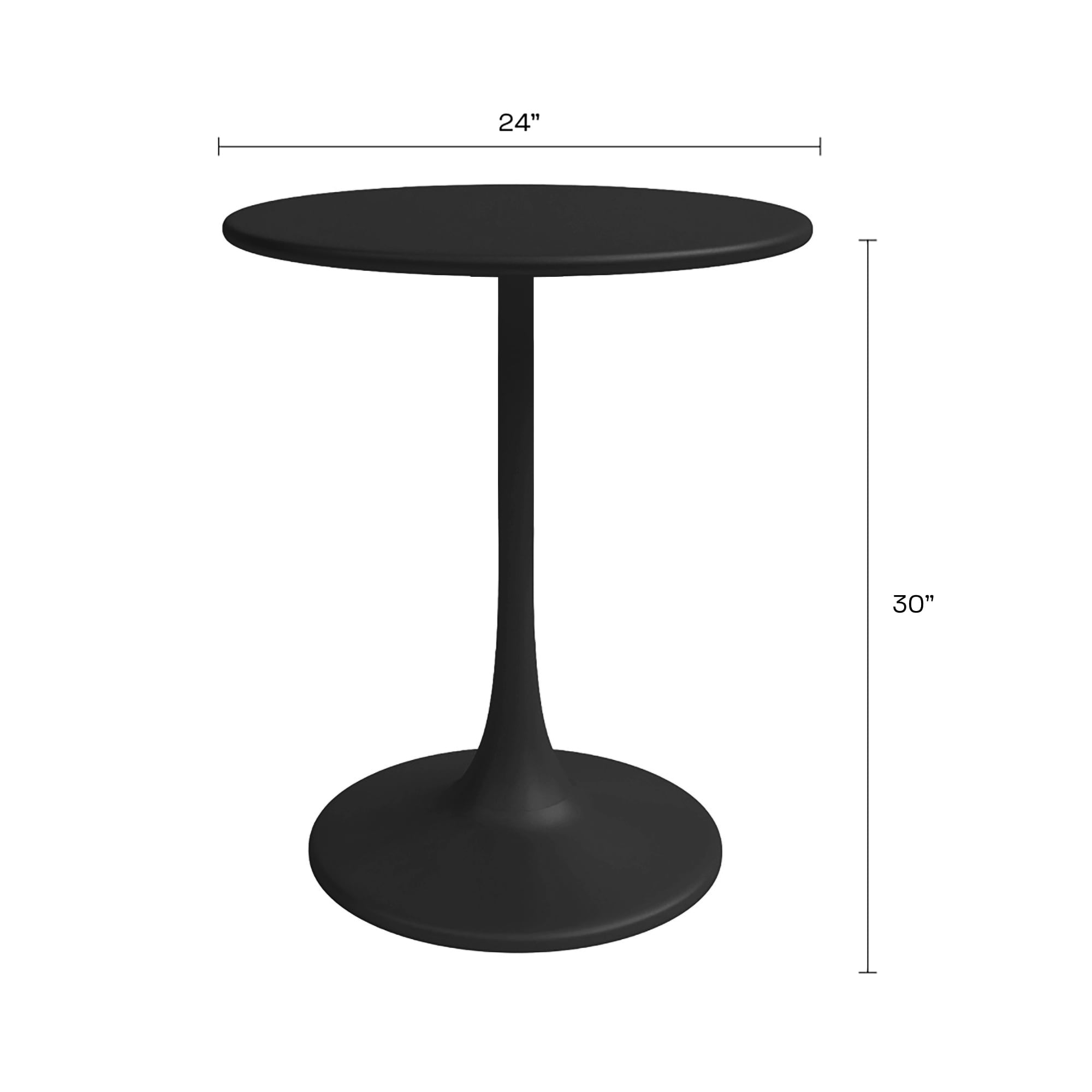 Ensemble bistrot Kurv 3 pièces, résistant aux intempéries, intérieur/extérieur