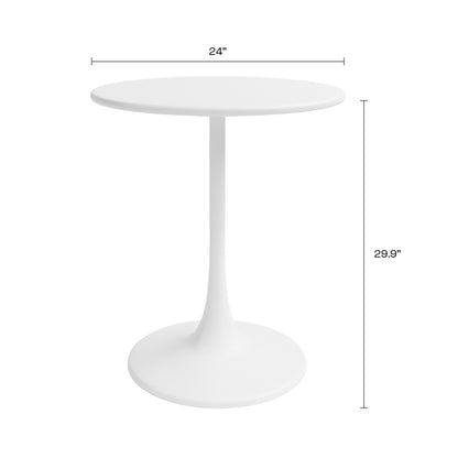 Ensemble bistrot Kurv 3 pièces, résistant aux intempéries, intérieur/extérieur