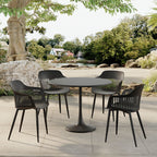Table de bistrot Kurv 39 pour intérieur/extérieur